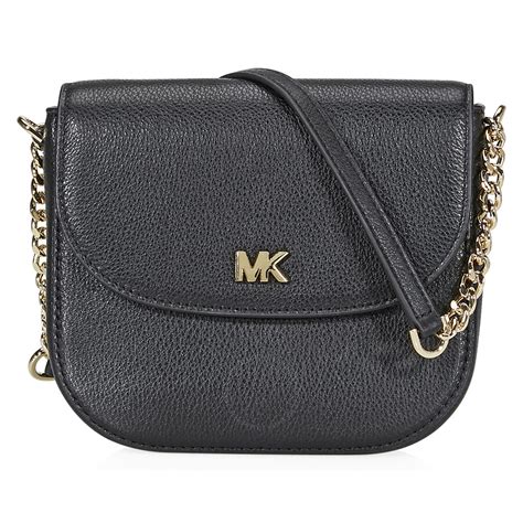 michael kors tasche crossbody schwarz|michael kors silver crossbody.